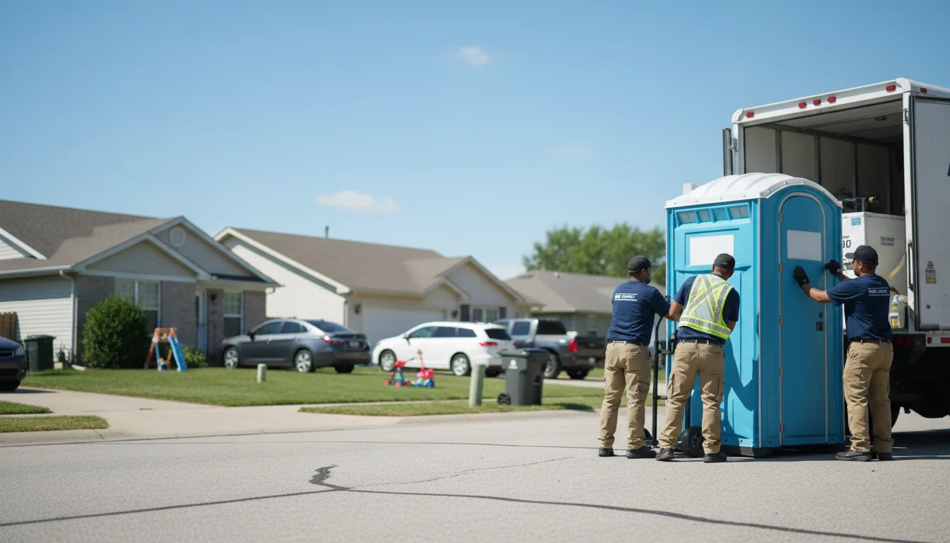 Standard Porta Potty Rentals in Columbus, NE near me